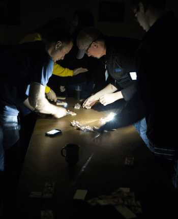 Engineering Retreat…in the dark!