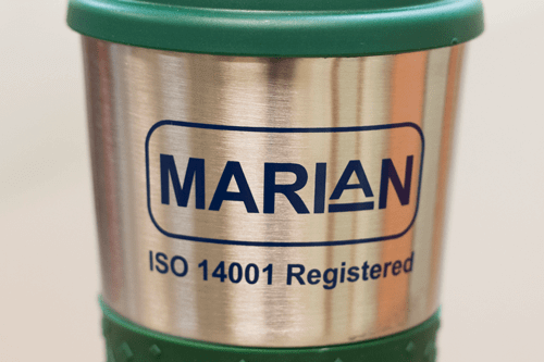 Marian Indianapolis is ISO 14001 Certified