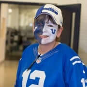 It’s Blue Friday here at Marian Indianapolis! Go Colts!