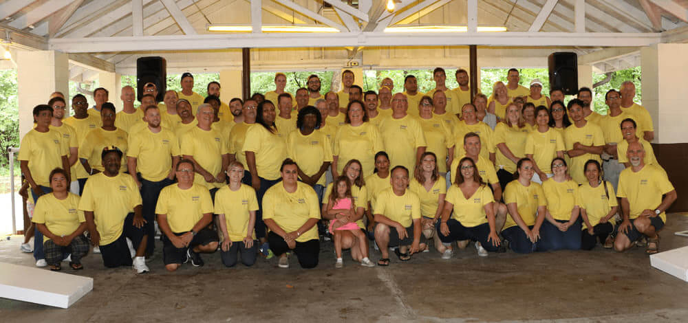 Marian Indianapolis Employees at the 2016 Marian Company Picnic
