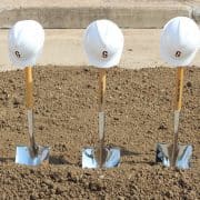 Marian Inc. employees participating in a team-building event, symbolizing collaboration and community involvement