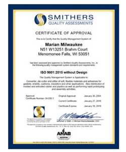 Marian Milwaukee earns ISO 9001 Certification