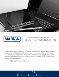 Providing Flexible Solutions for the Electronics Industry
