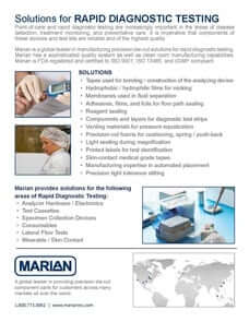 Solutions for Rapid Diagnostic Testing