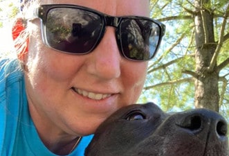 Cynthia participating in a Marian Inc. community event