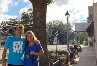 Dan H participating in a Marian Inc. community event