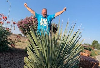 Dave C participating in a Marian Inc. community event