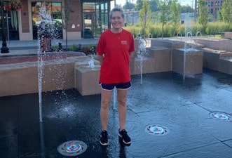 Greg participating in a Marian Inc. company event