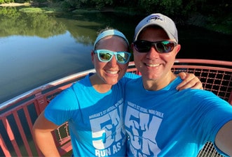 William and Kimber at a Marian Inc. event