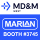 MD&M West 2021 Marian Booth #3745