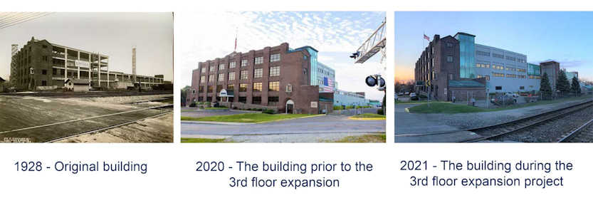 Marian’s Corporate Building from 1928-2021