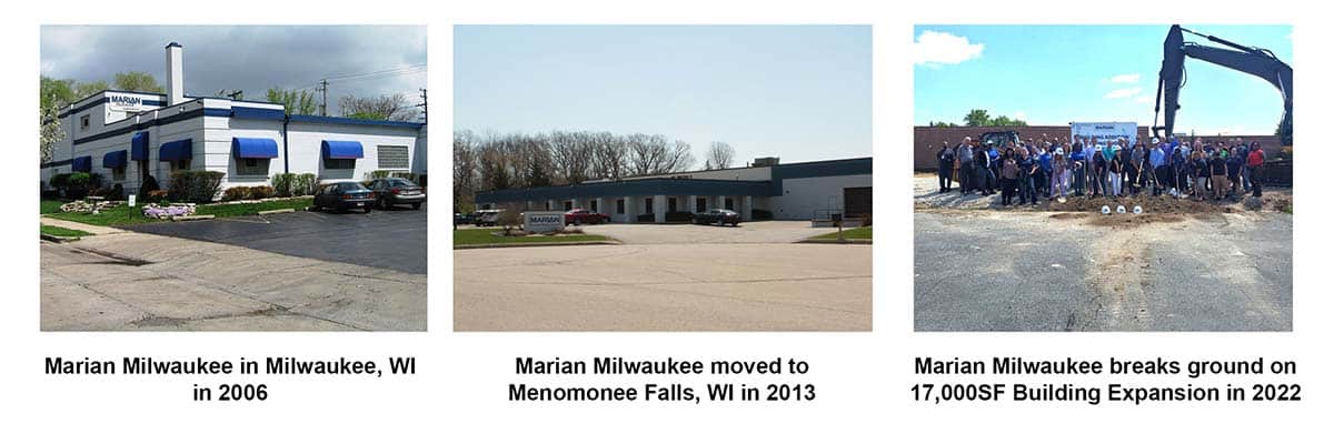 Marian Milwaukee over the years
