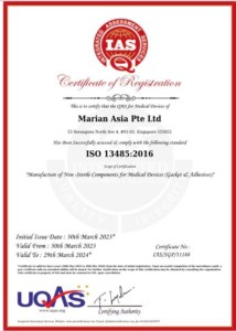 Marian Asia ISO 13485:2016