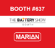 Marian's participation in the 2025 Battery Show South, showcasing the company's involvement