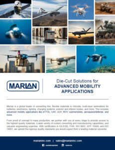 Die-Cut Solutions for Advanced Mobility Applications