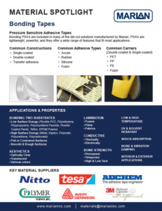 Material Spotlight: Bonding Tapes